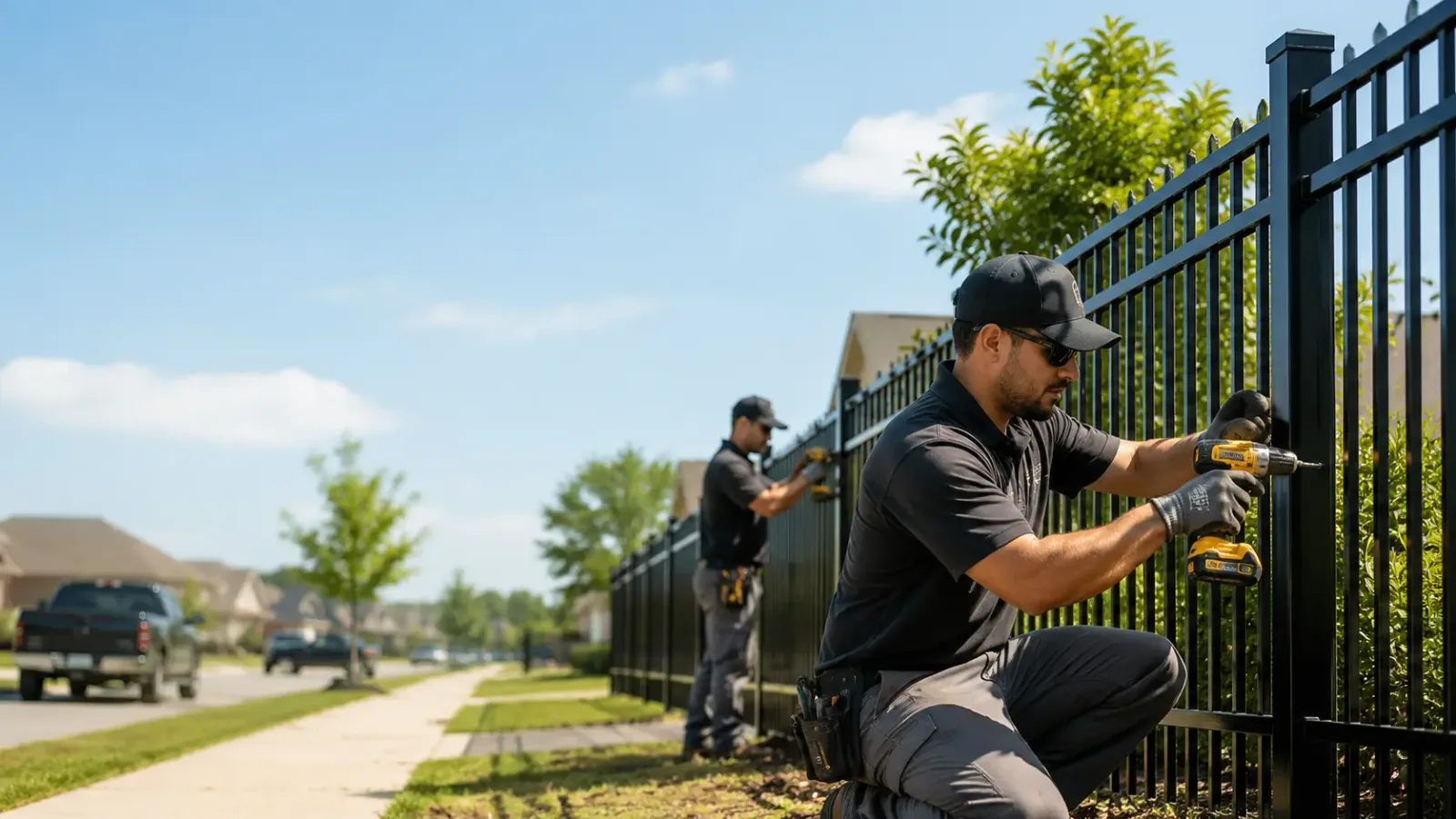 Metal Fence Installation in North Freedom, WI